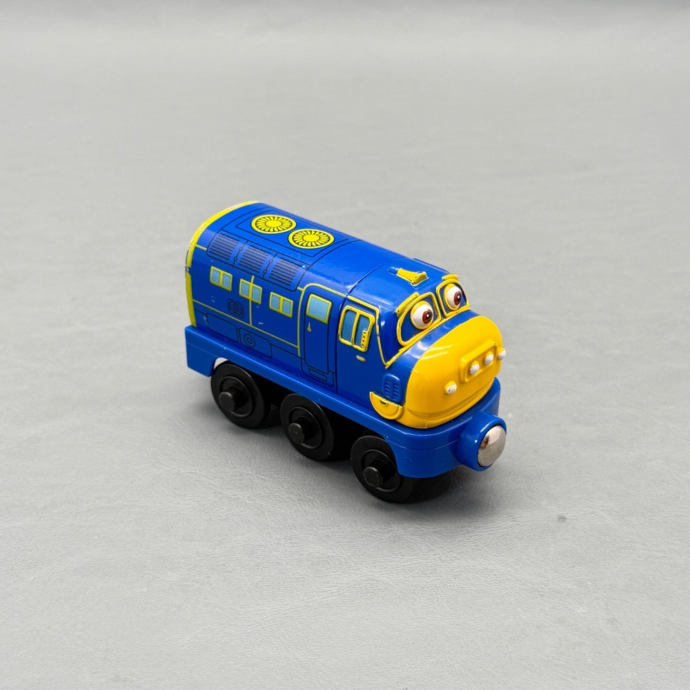 Chuggington Wooden Train Brewster Tomy Magnetic Engine Wood Vehicle